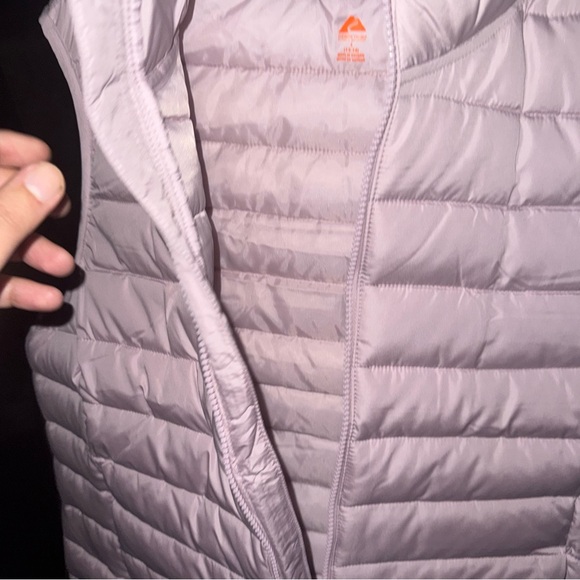 Ozark Trail Women's Core Puffer Vest Large 12-14 Mauve Pink Quilted Zip Front - Picture 7 of 11